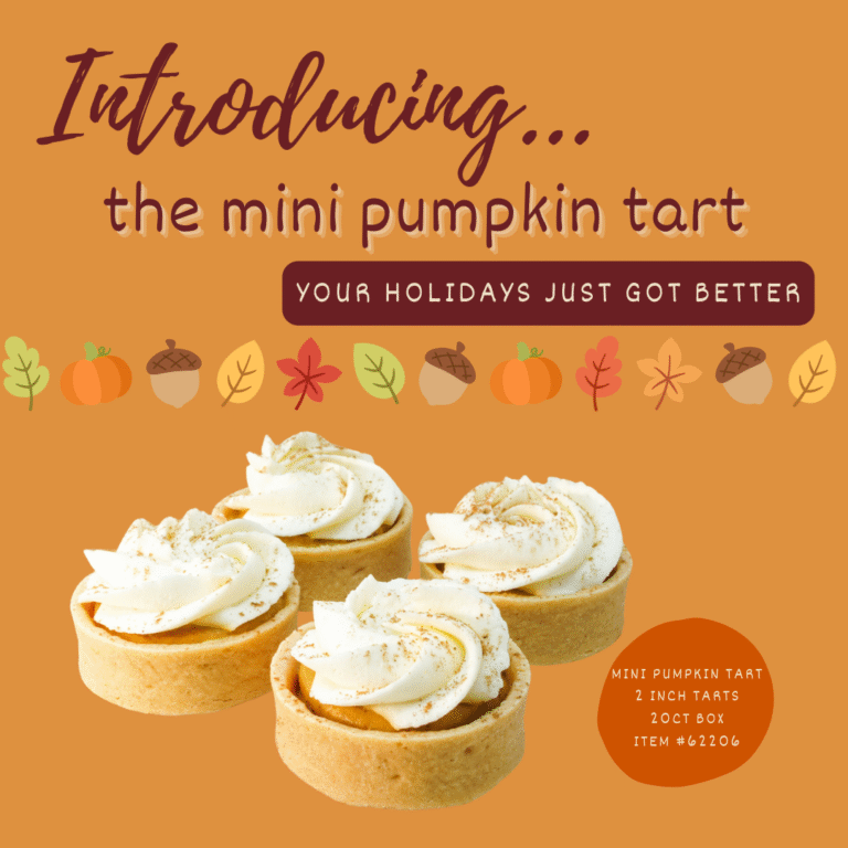 mini pumpkin tart