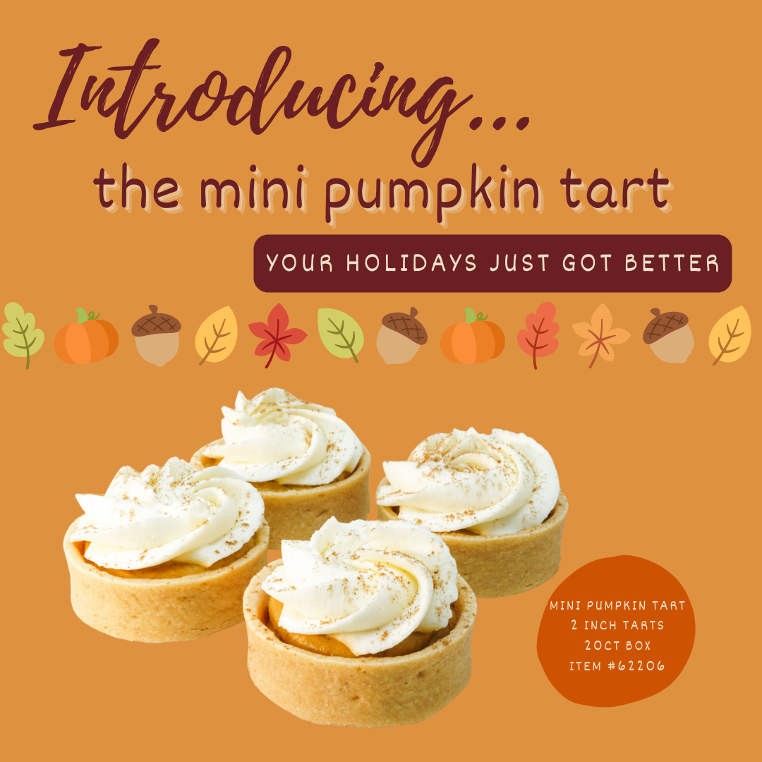 mini pumpkin tart