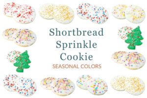 Shortbread Sprinkle Cookie - 6ct