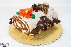 Black Forest Yule Log - 6 inch