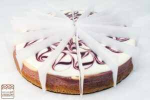 Marionberry Cheesecake - 9 inch - precut 14 slices