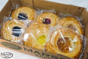 Assorted Danish - Large - Individually Wrapped - 2 marion-2 apple-2 rasp - 6ct