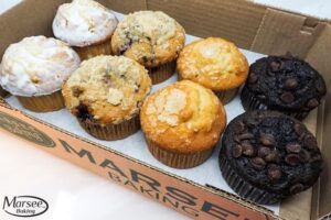 Assorted Muffins - Large - 2 each blueberry-chocolate-lemon-marionberry - 8ct