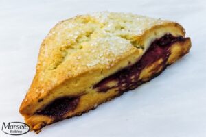 Raspberry Dessert Scone - Large - 6ct