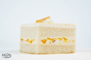 66012 Tangerine Baby Cake 3 inch 3 Medium