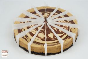 Mocha Cheesecake - 9 inch - precut 14 slices